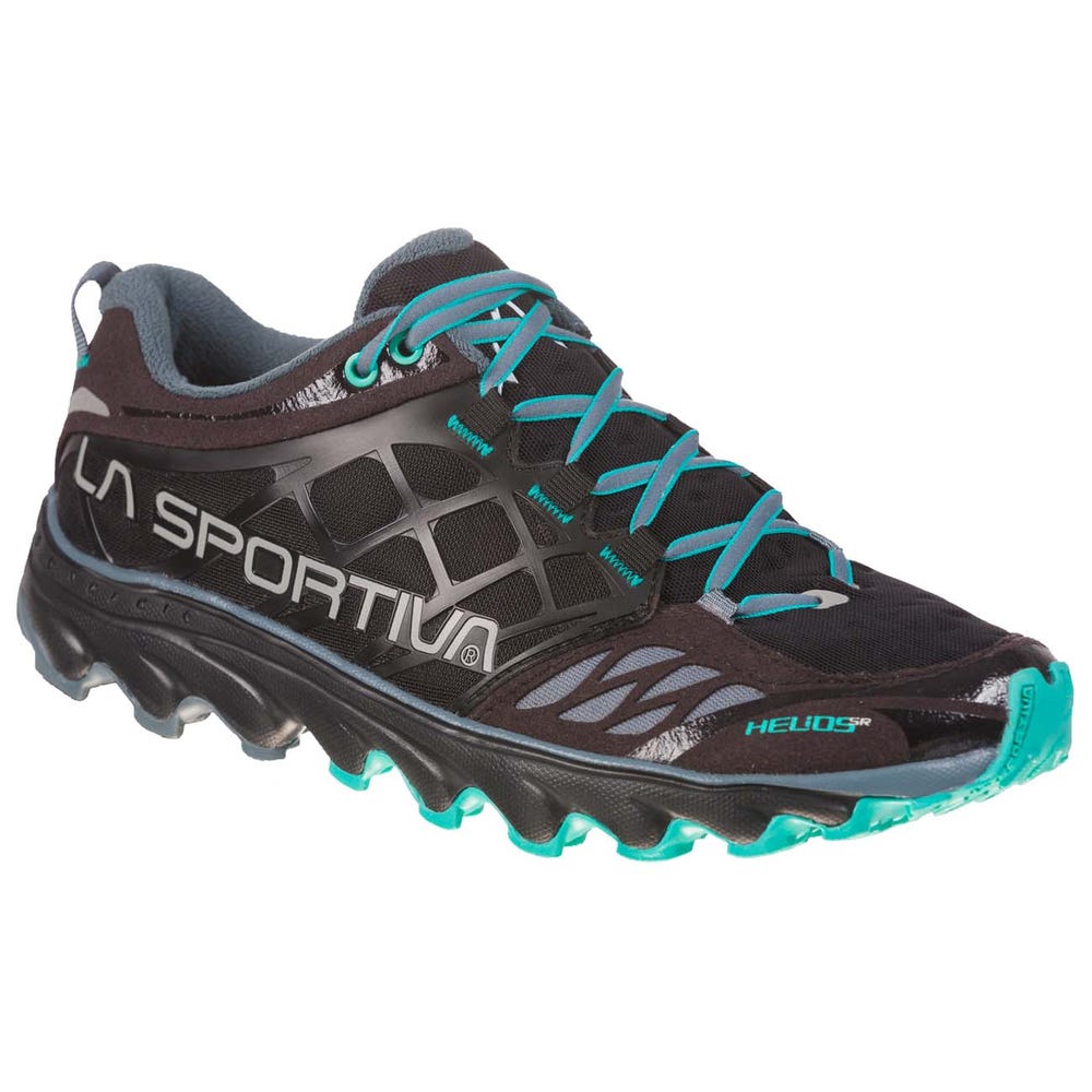 La Sportiva Laufschuhe Damen - La Sportiva Helios SR Schwarz/HellTürkis - DE-61948